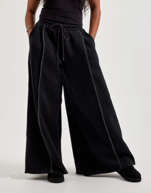 UGG Classic Wide-Leg Fleece Pants — view 1 of 5