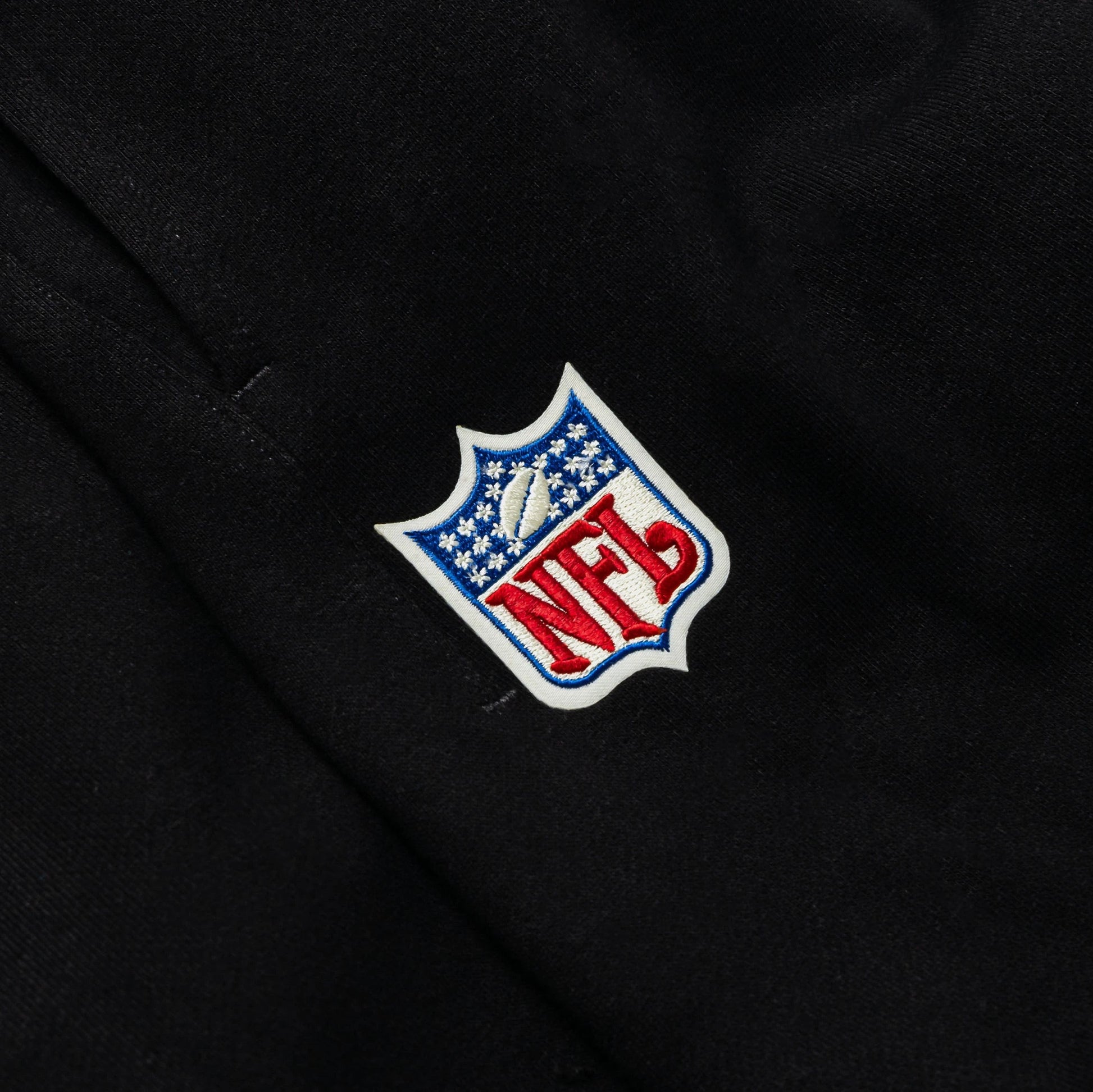 Las Vegas Raiders Original Fleece Mens Sweatpants (Black/White) — view 4 of 4