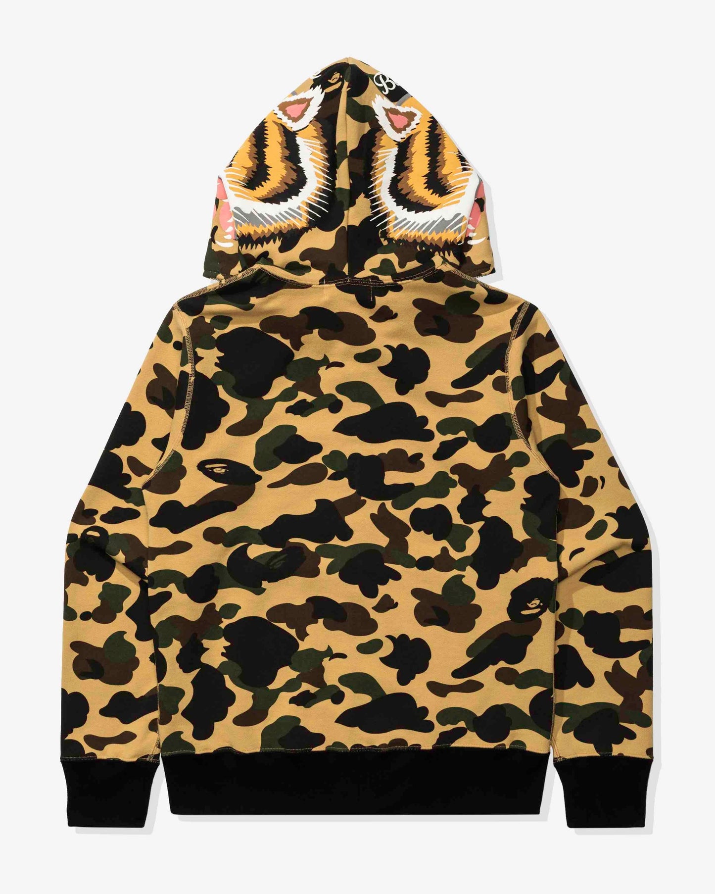 BAPE 1st Camo Tiger Full Zip Hoodie - Yellow Camo — view 4 of 4