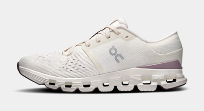 Cloud X 4 Womens Running Shoes (Ivory/Heron) — view 3 of 4