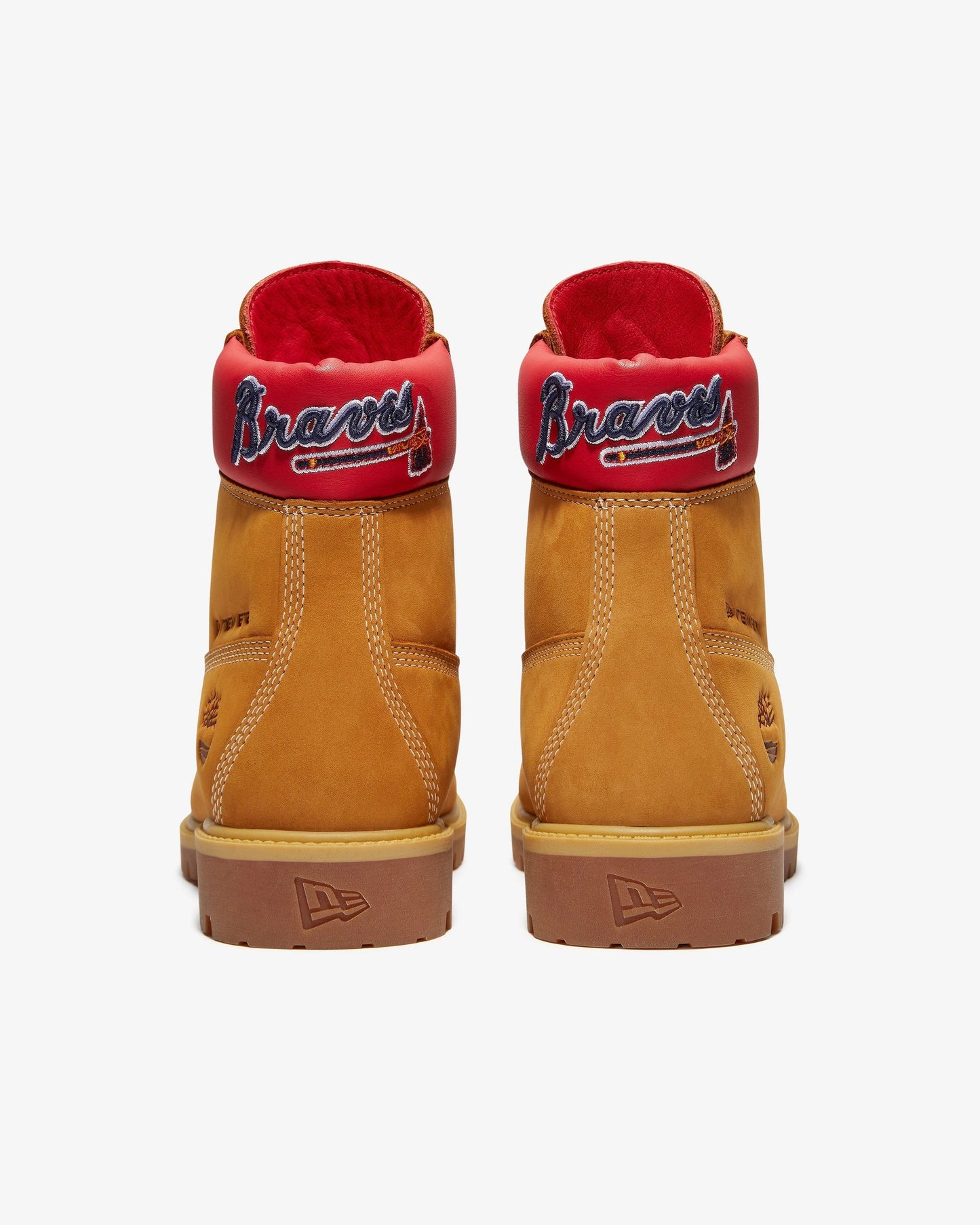 Timberland x MLB 6" Premium Boot 'Braves' - Wheat — view 4 of 6