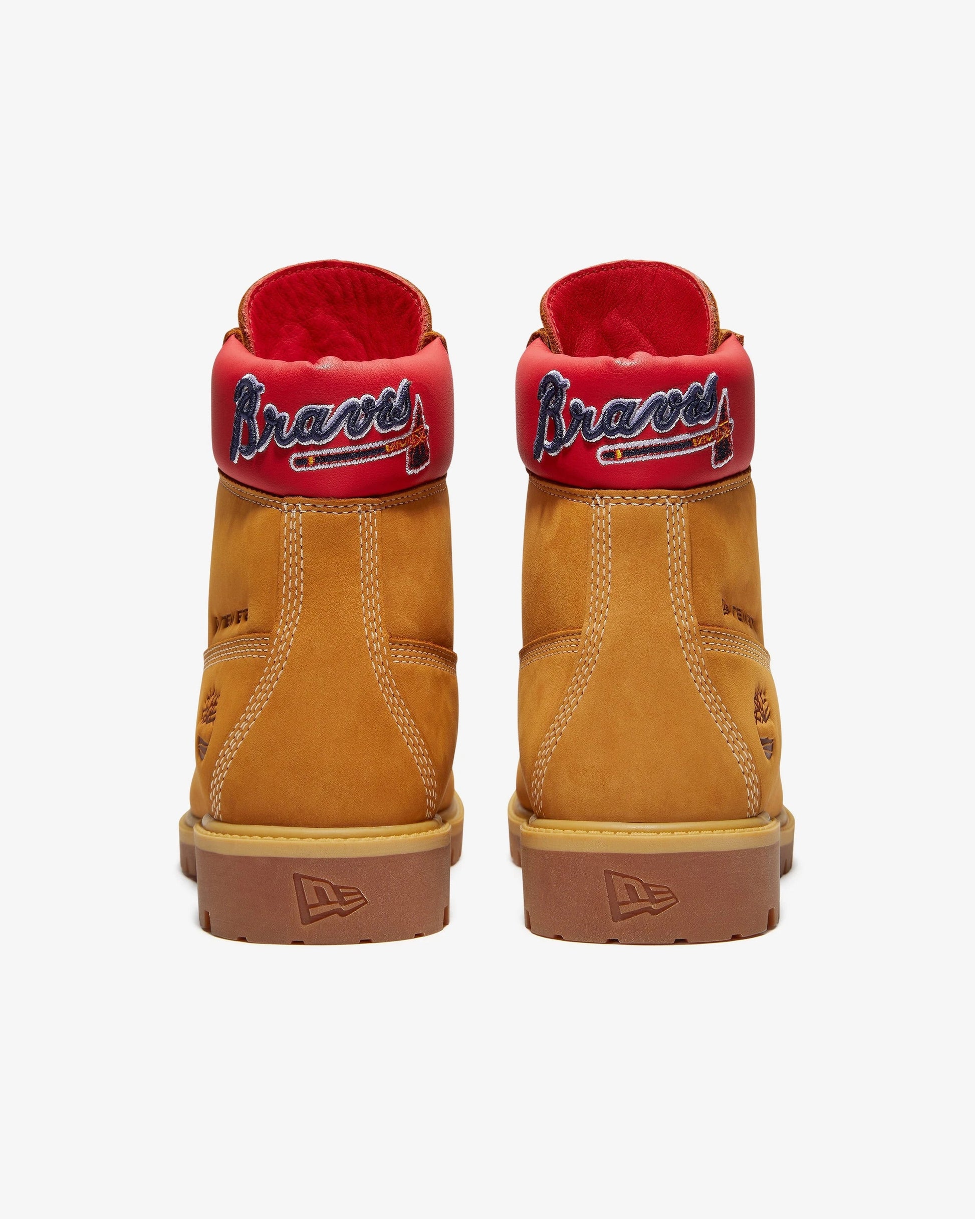 Timberland x MLB 6" Premium Boot 'Braves' - Wheat — view 4 of 6