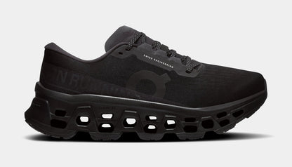Cloudmonster 3 Womens Running Shoes (Black/Black) — view 2 of 4