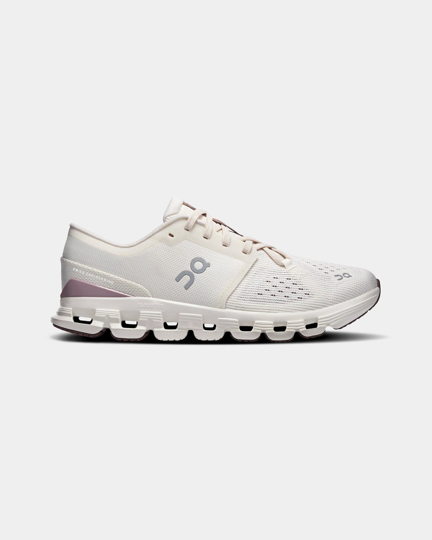Cloud X 4 Womens Running Shoes (Ivory/Heron) — view 1 of 4