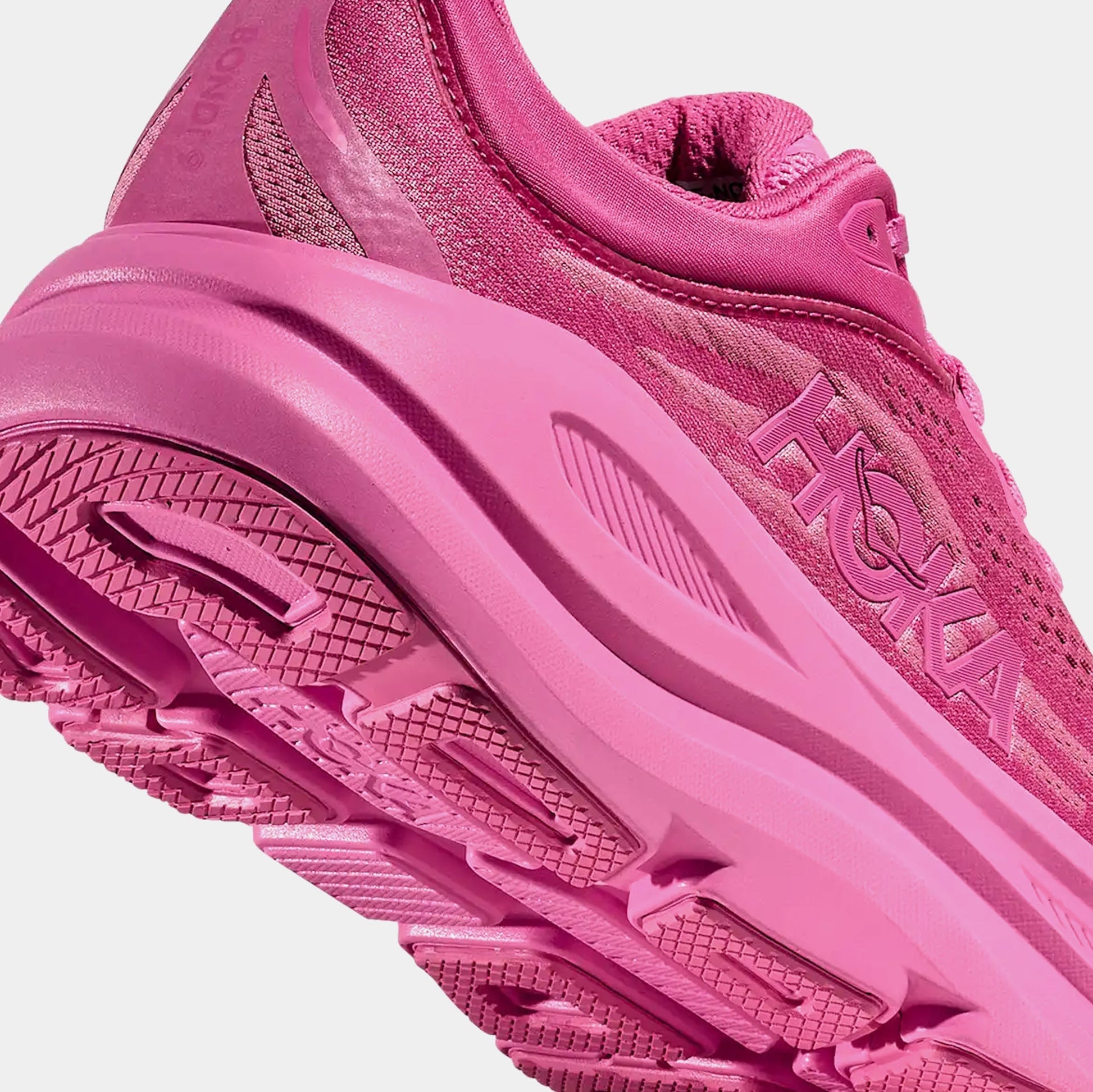 Bondi 9 Womens Running Shoes (Crabapple/Crabapple) — view 3 of 3