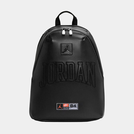 JDN Perforated Mens Backpack (Black) — view 1 of 4