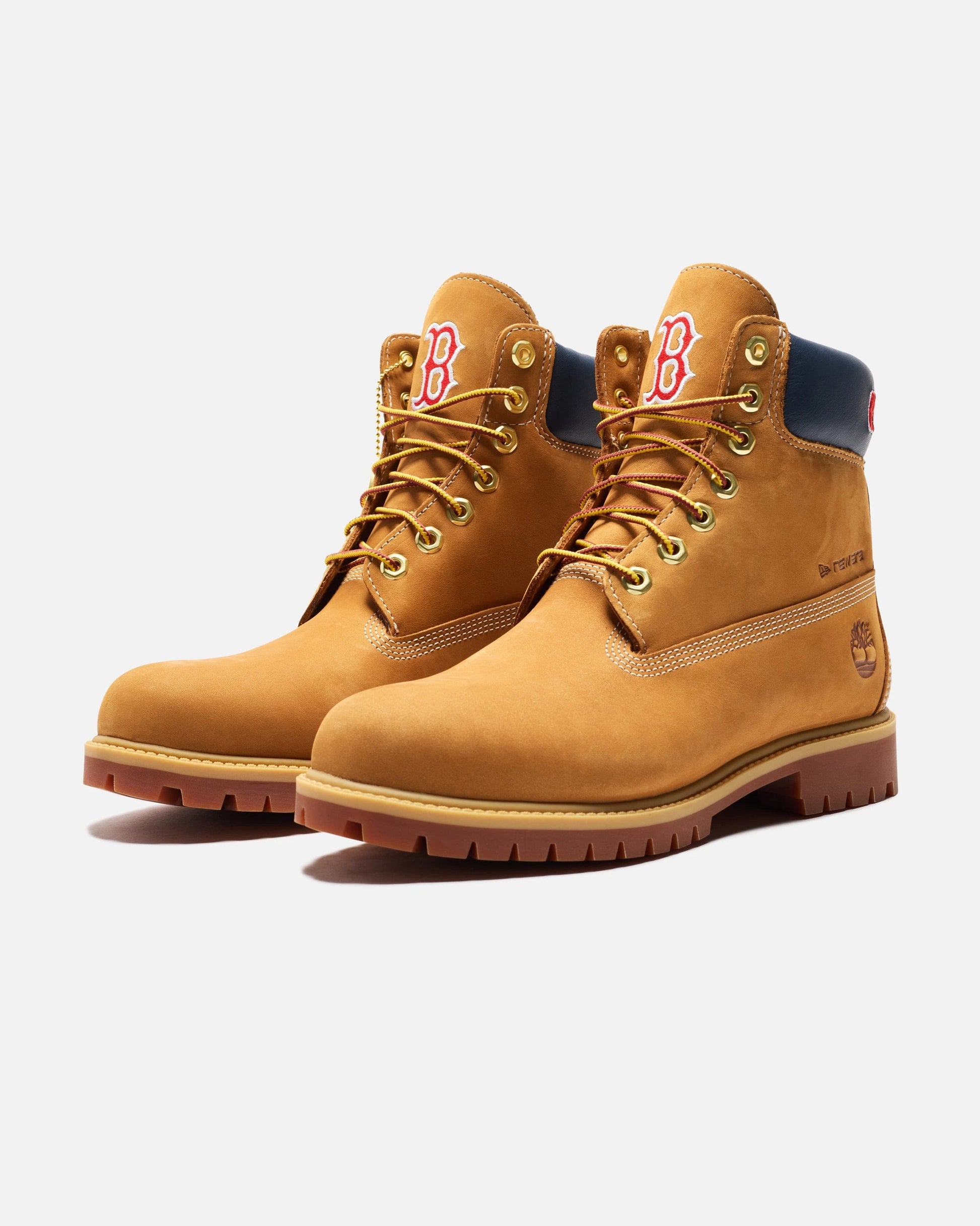 Timberland x MLB 6" Premium Boot 'Red Sox' - Wheat — view 1 of 6