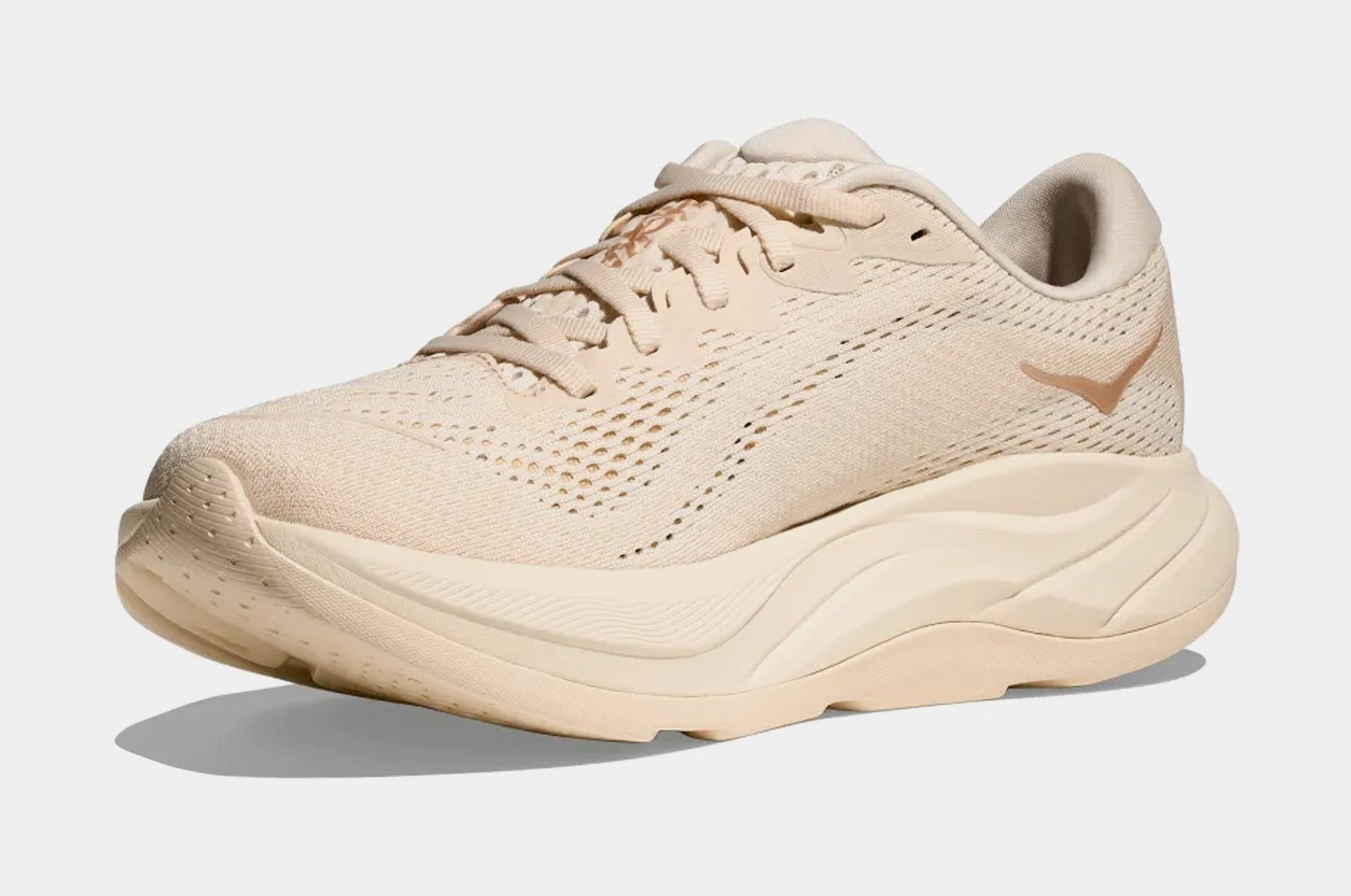 Rincon 4 Womens Running Shoes (Vanilla/Birch) — view 3 of 4