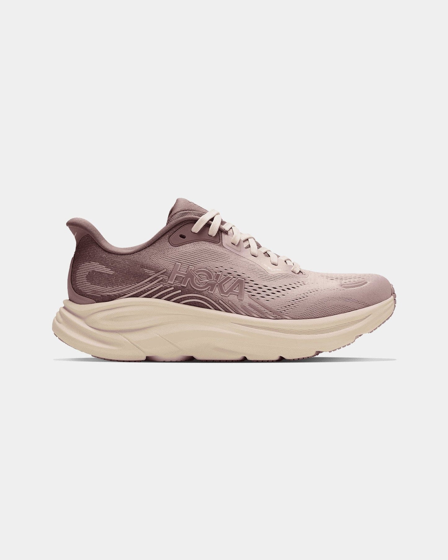 Clifton 11 Womens Running Shoes (Pink Opal/Quartzite) — view 1 of 3