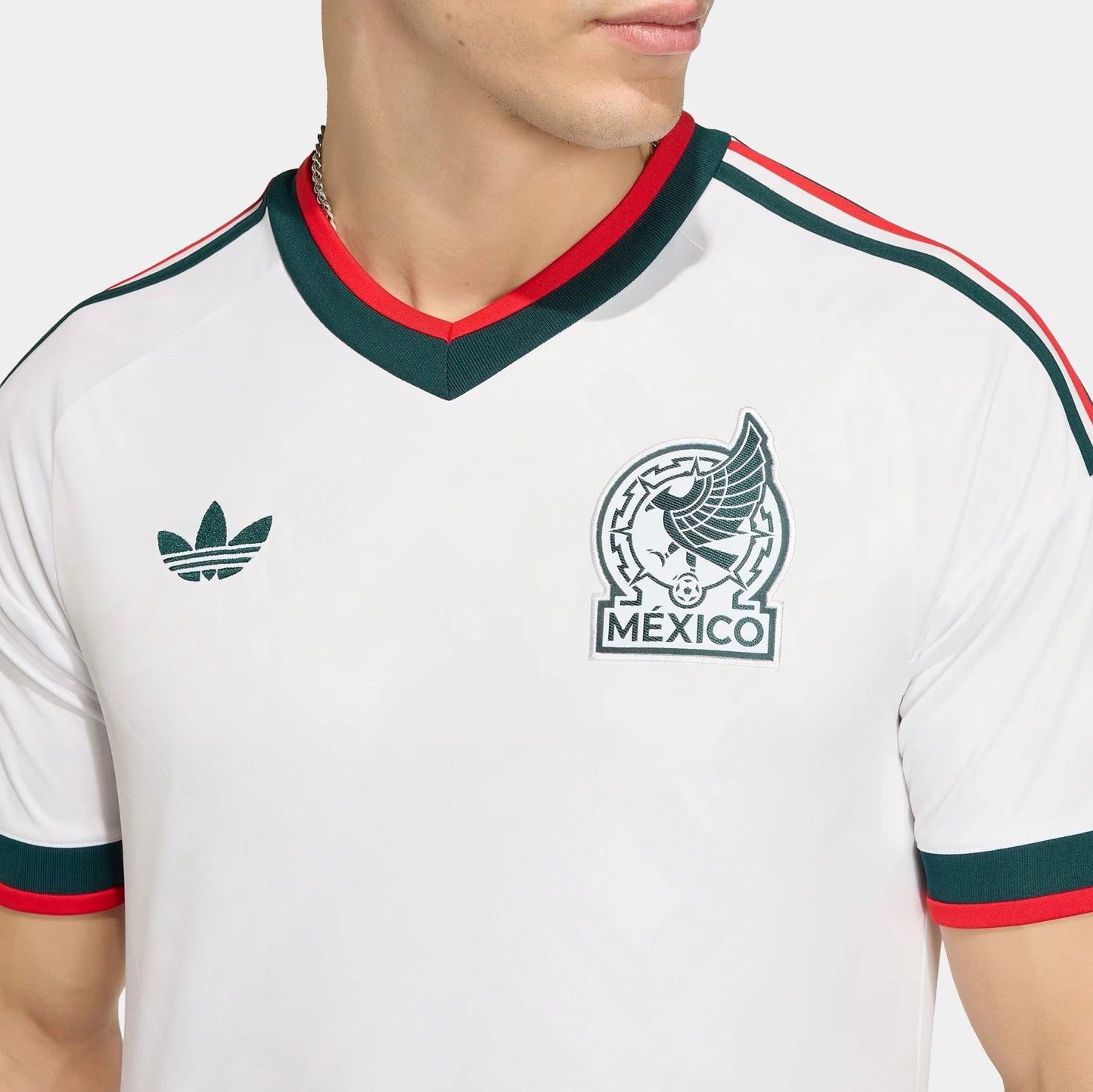 Mexico 26 Away Replica Mens Jersey (White) — view 3 of 4