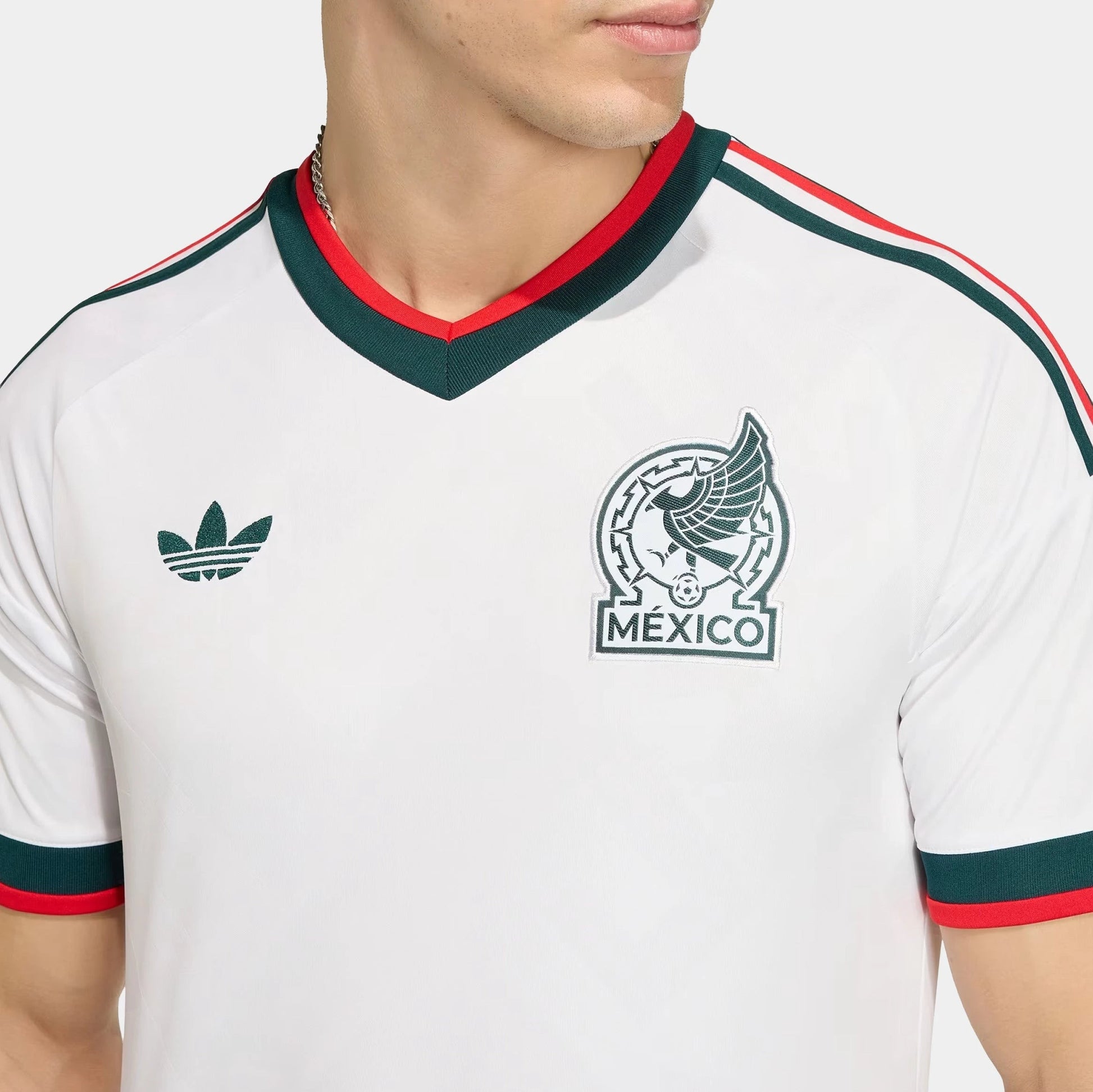 Mexico 26 Away Replica Mens Jersey (White) — view 3 of 4