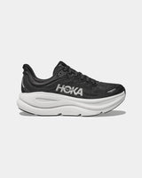 HOKA Bondi 9 (Black/White/Black)