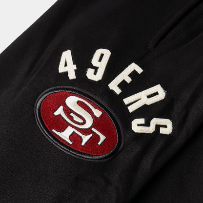 San Francisco 49ers Original Fleece Mens Sweatpants (Black/White) — view 3 of 4