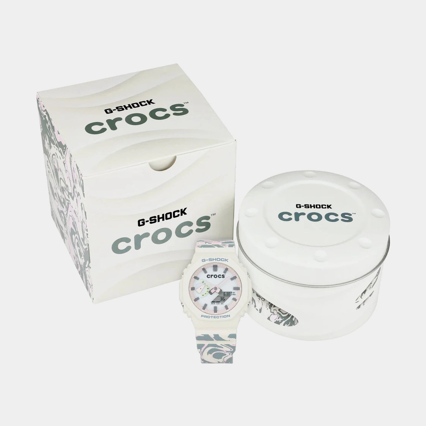 Echo Wave G Shock Mens Sandals (White/Multi) — view 4 of 5