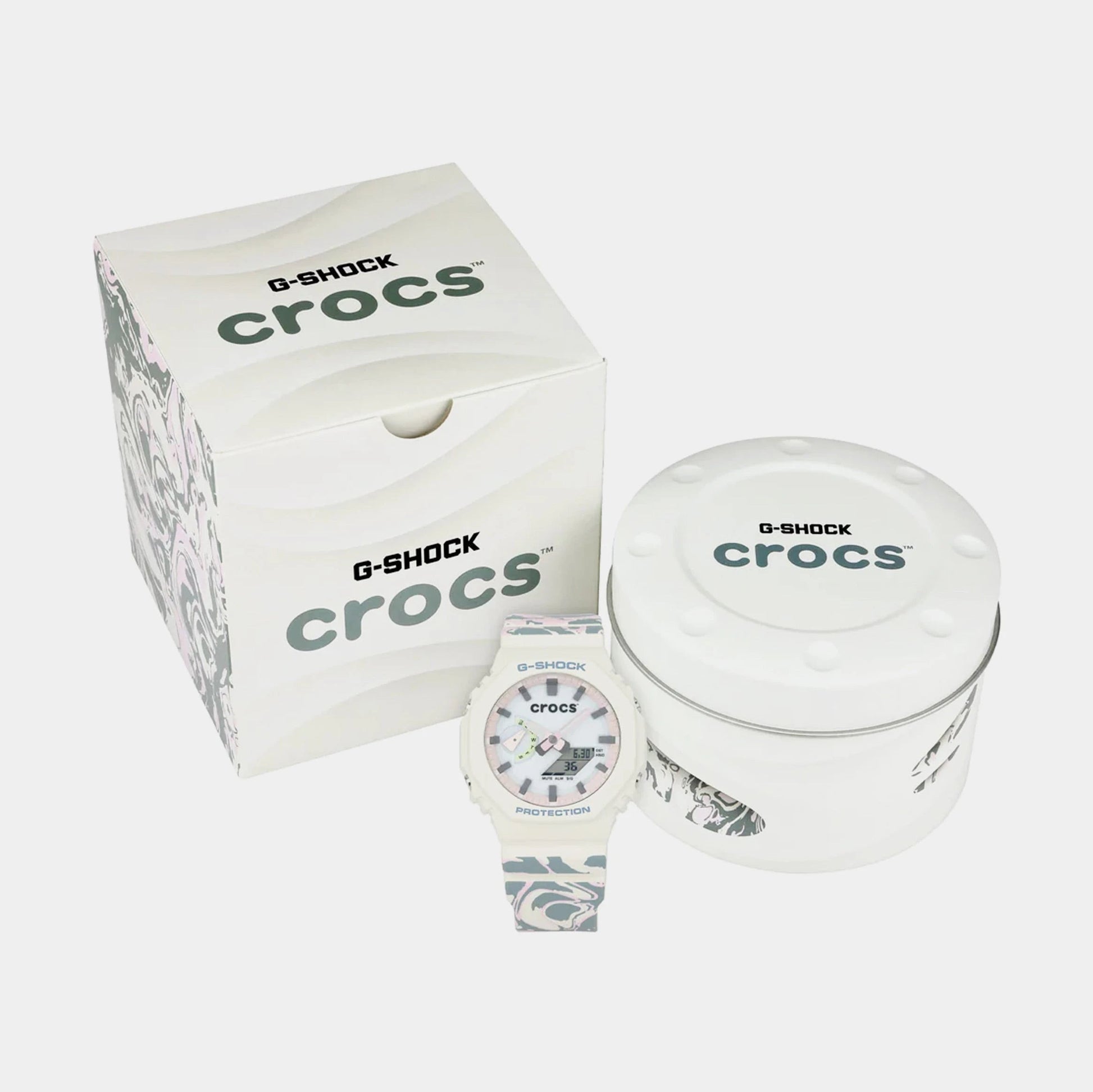 Echo Wave G Shock Mens Sandals (White/Multi) — view 4 of 5