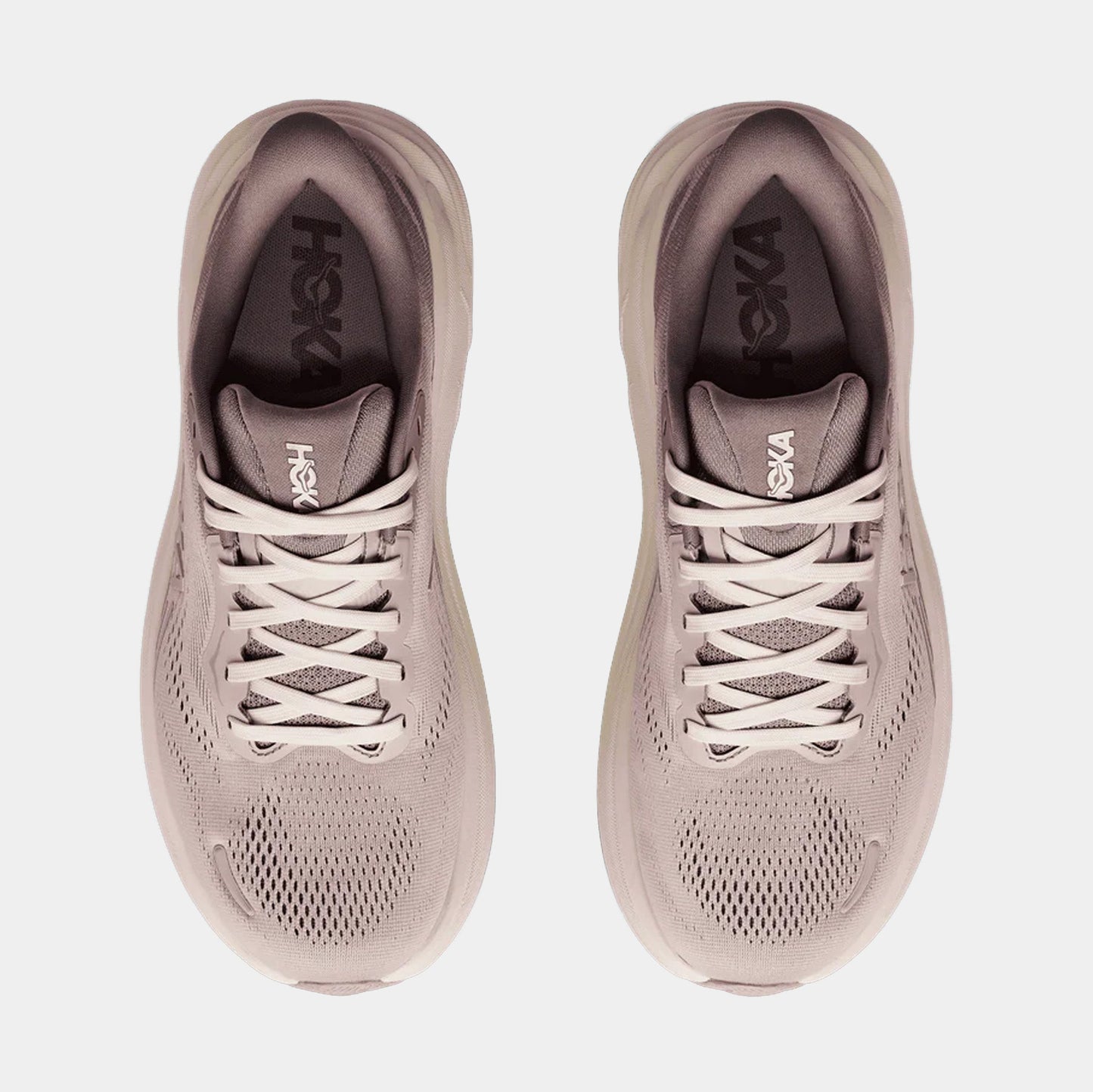 Clifton 11 Womens Running Shoes (Pink Opal/Quartzite) — view 2 of 3