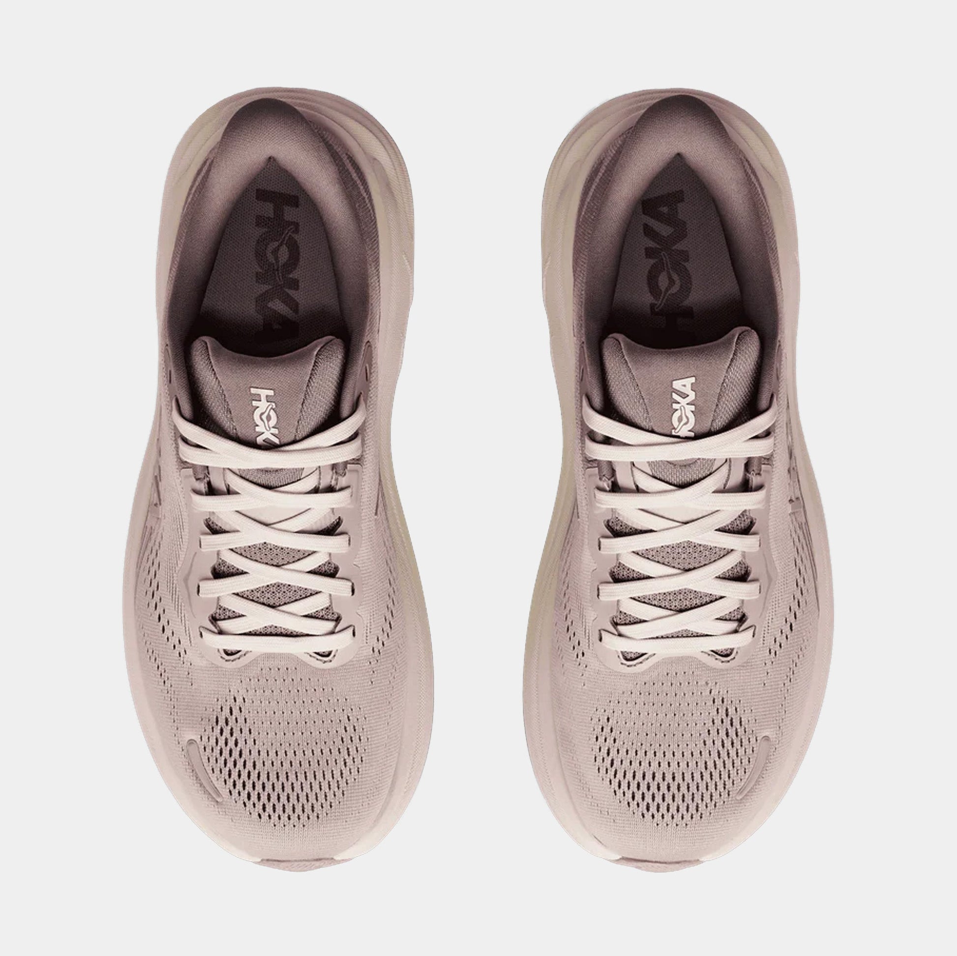 Clifton 11 Womens Running Shoes (Pink Opal/Quartzite) — view 2 of 3