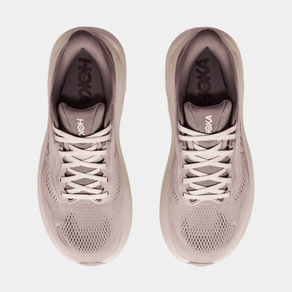 Clifton 11 Womens Running Shoes (Pink Opal/Quartzite) — view 2 of 3