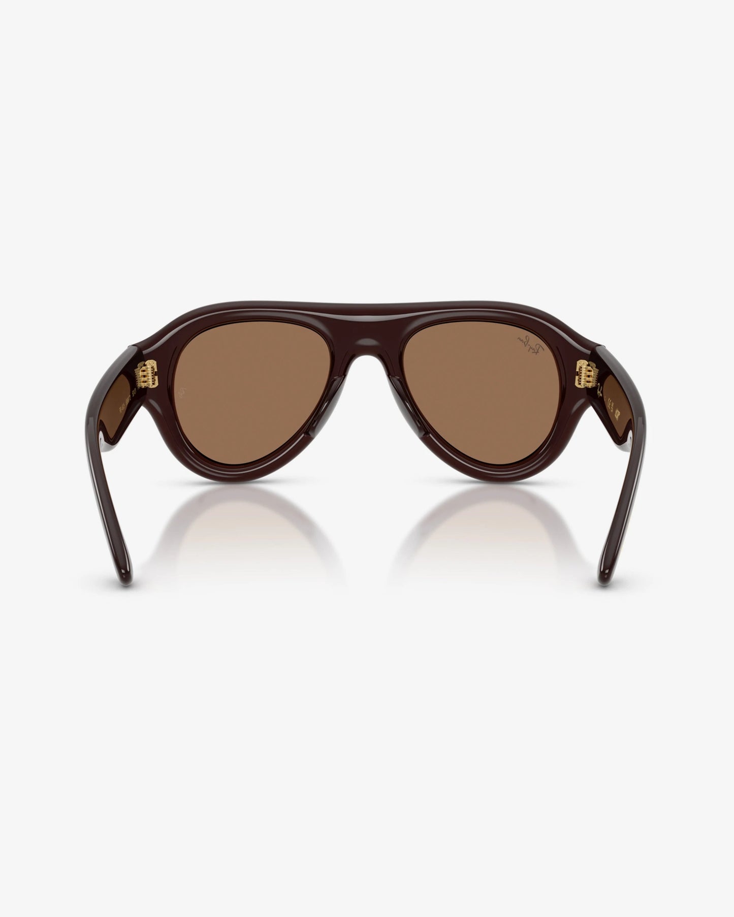 Ray-Ban x A$AP Rocky Aviator Puffer - Transparent Brown — view 5 of 6