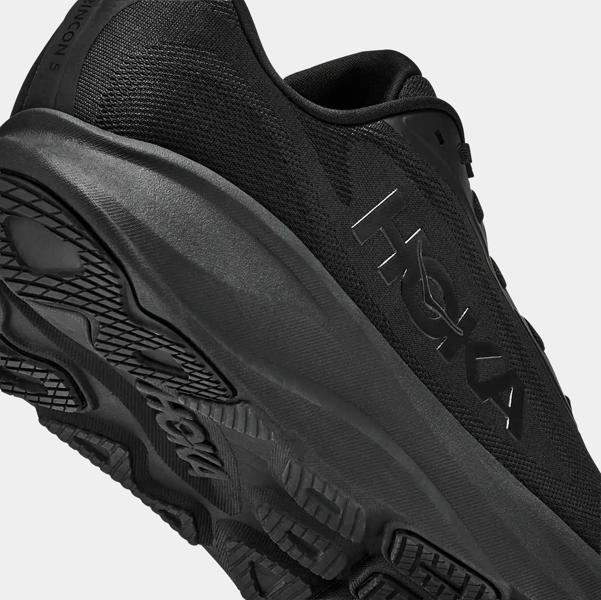 Rincon 5 Road Womens Running Shoes (Black) — view 3 of 3