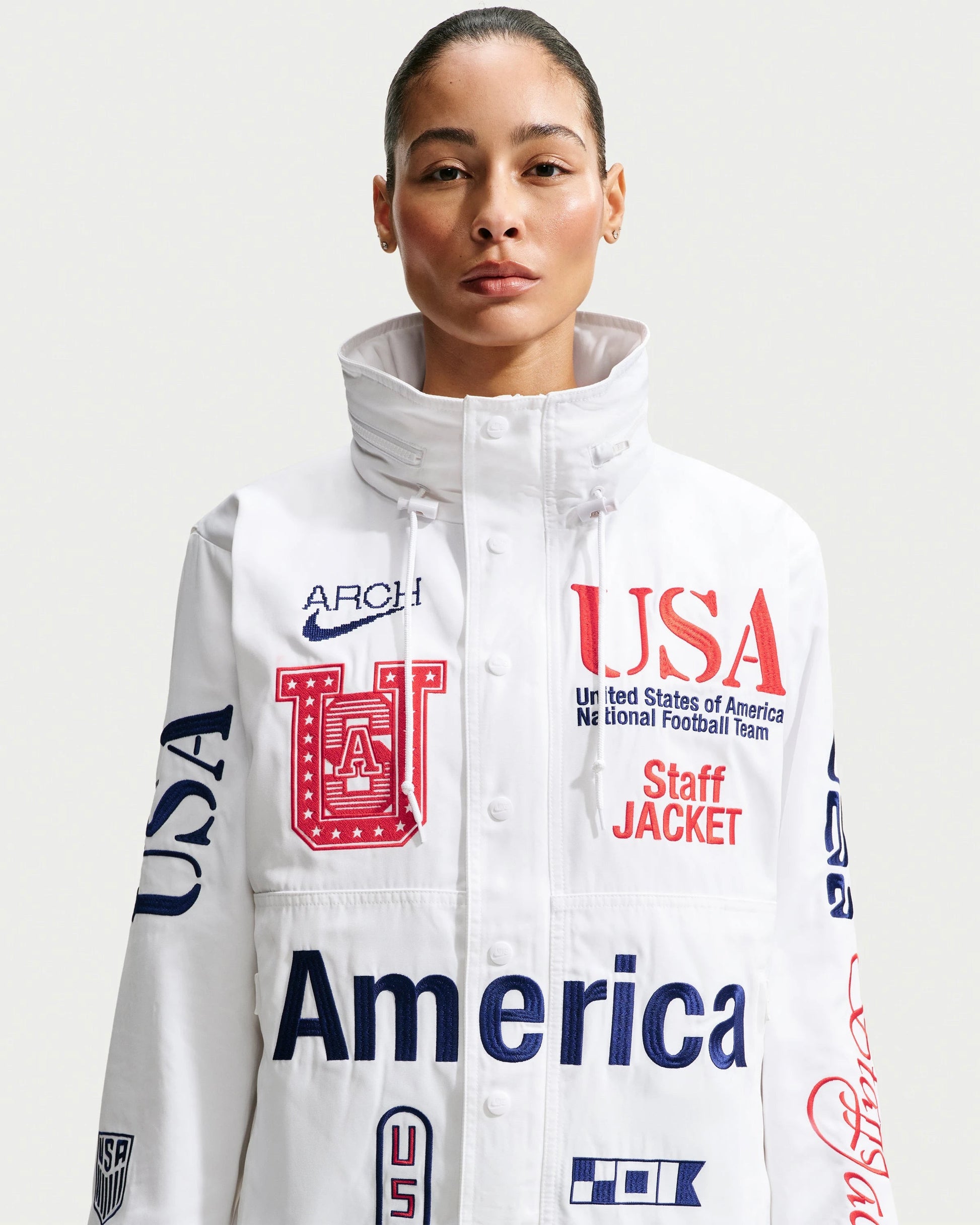Nike x VAA USA Staff Jacket - White — view 3 of 6