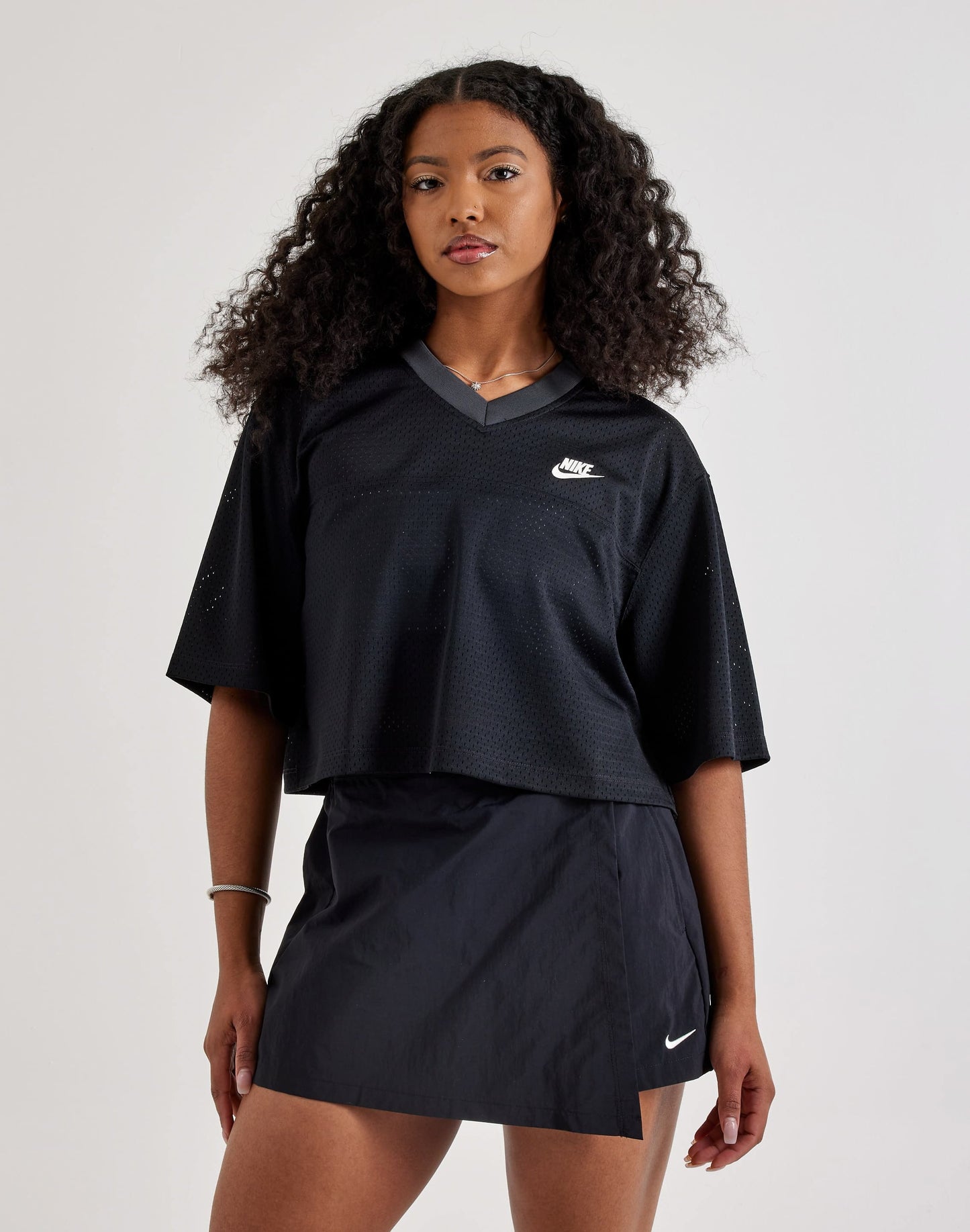 Nike Heritage Festival Cropped Mesh Jersey