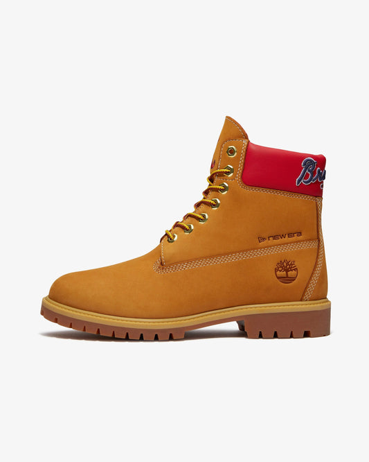 Timberland x MLB 6" Premium Boot 'Braves' - Wheat — view 2 of 6