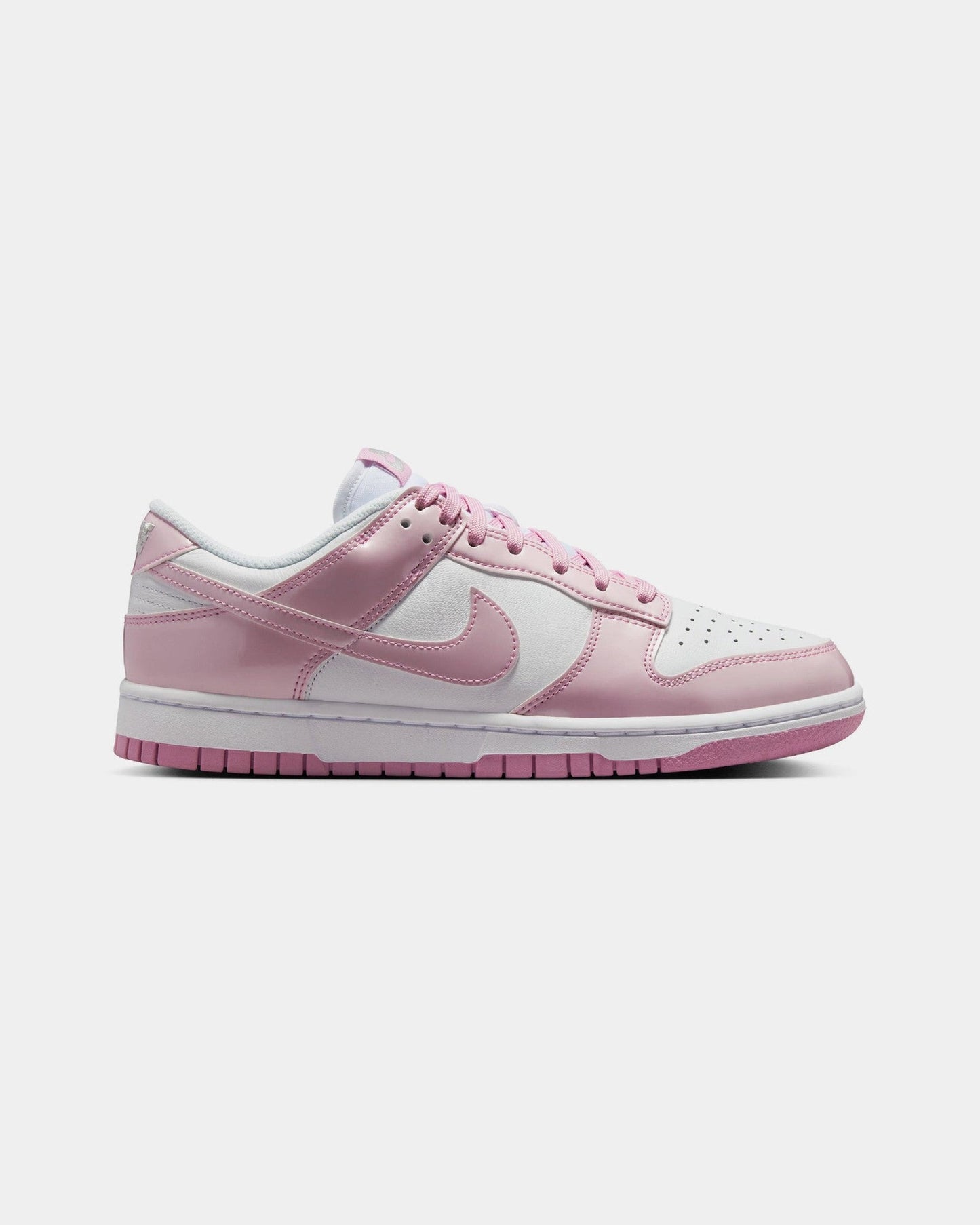 Nike WMNS Dunk Low SE - White / Metallic Silver / Pink Rise — view 1 of 5