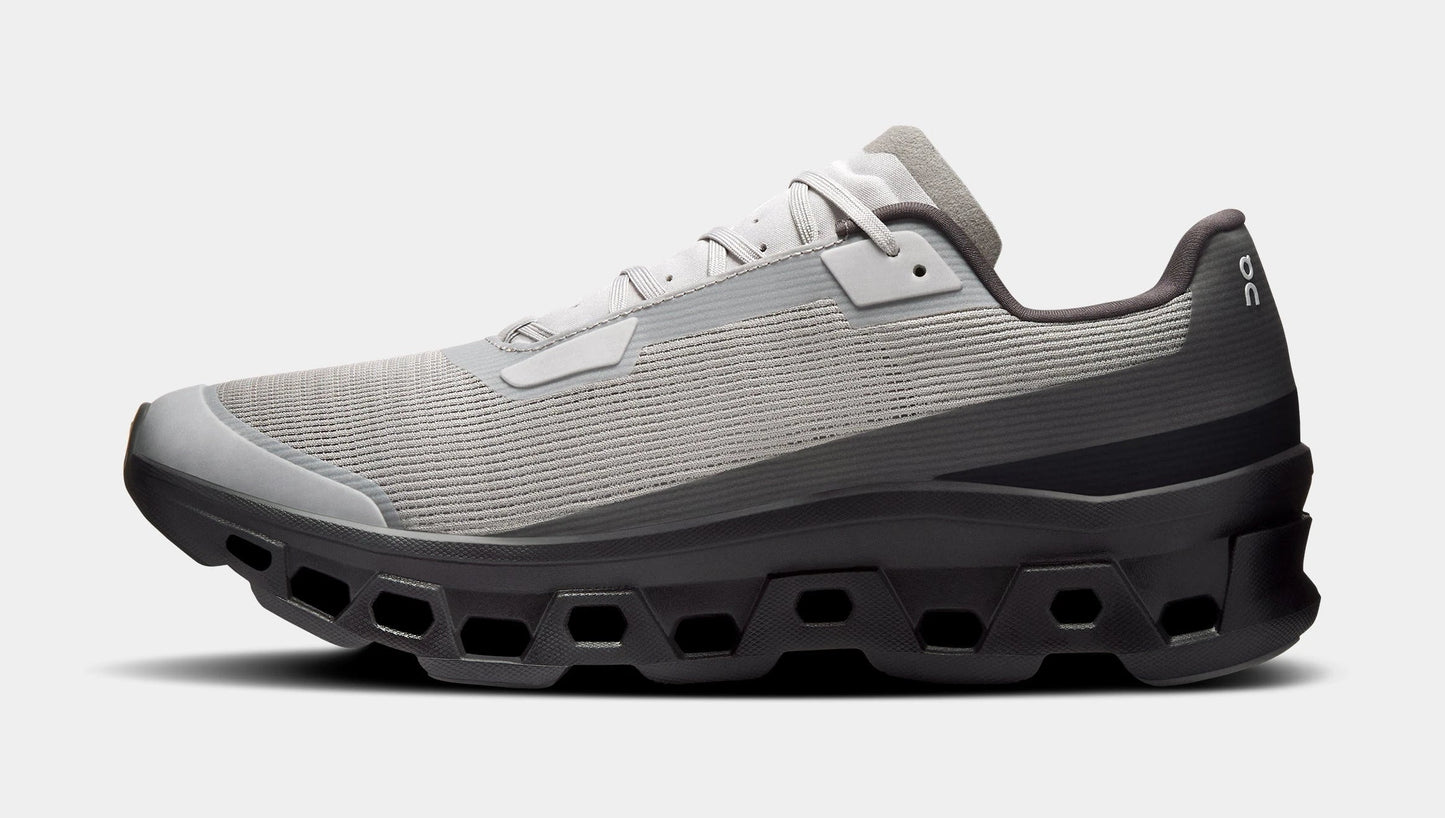 Cloudmonster Void Mens Running Shoes (Alloy/Black) — view 3 of 4