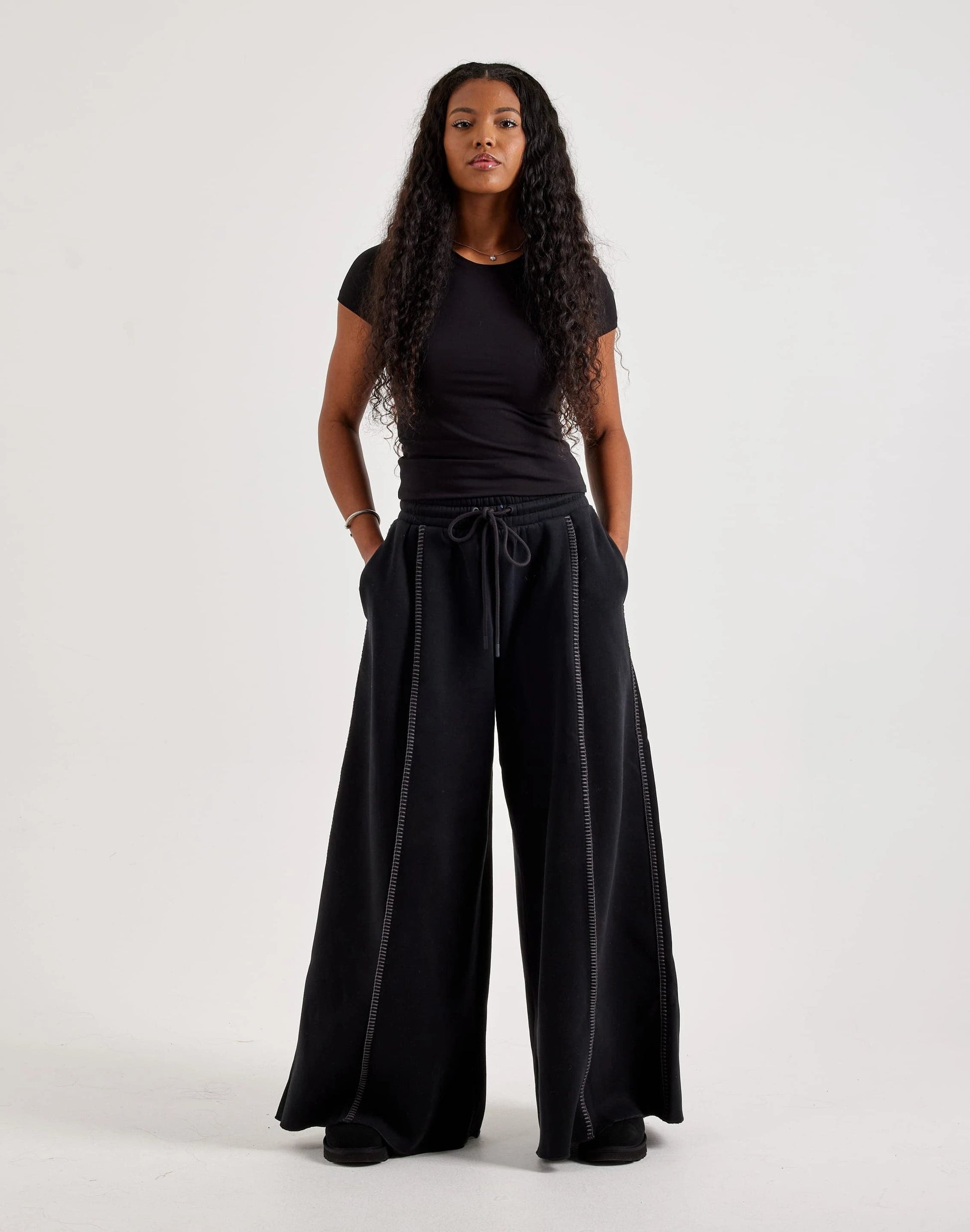UGG Classic Wide-Leg Fleece Pants — view 5 of 5