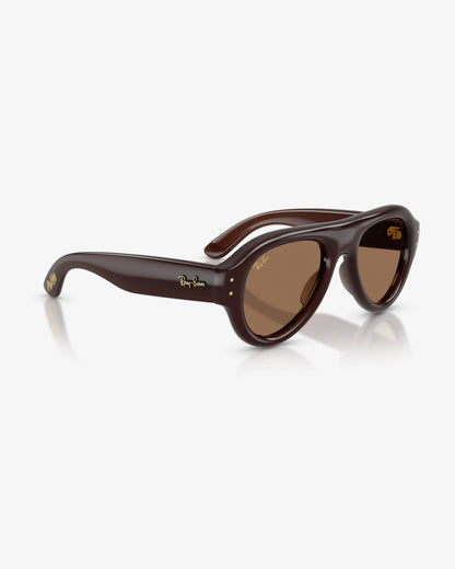 Ray-Ban x A$AP Rocky Aviator Puffer - Transparent Brown — view 3 of 6