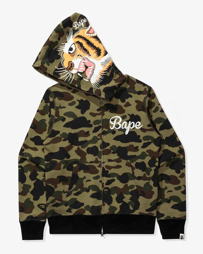 BAPE 1st Camo Tiger Full Zip Hoodie - Green Camo — view 2 of 4