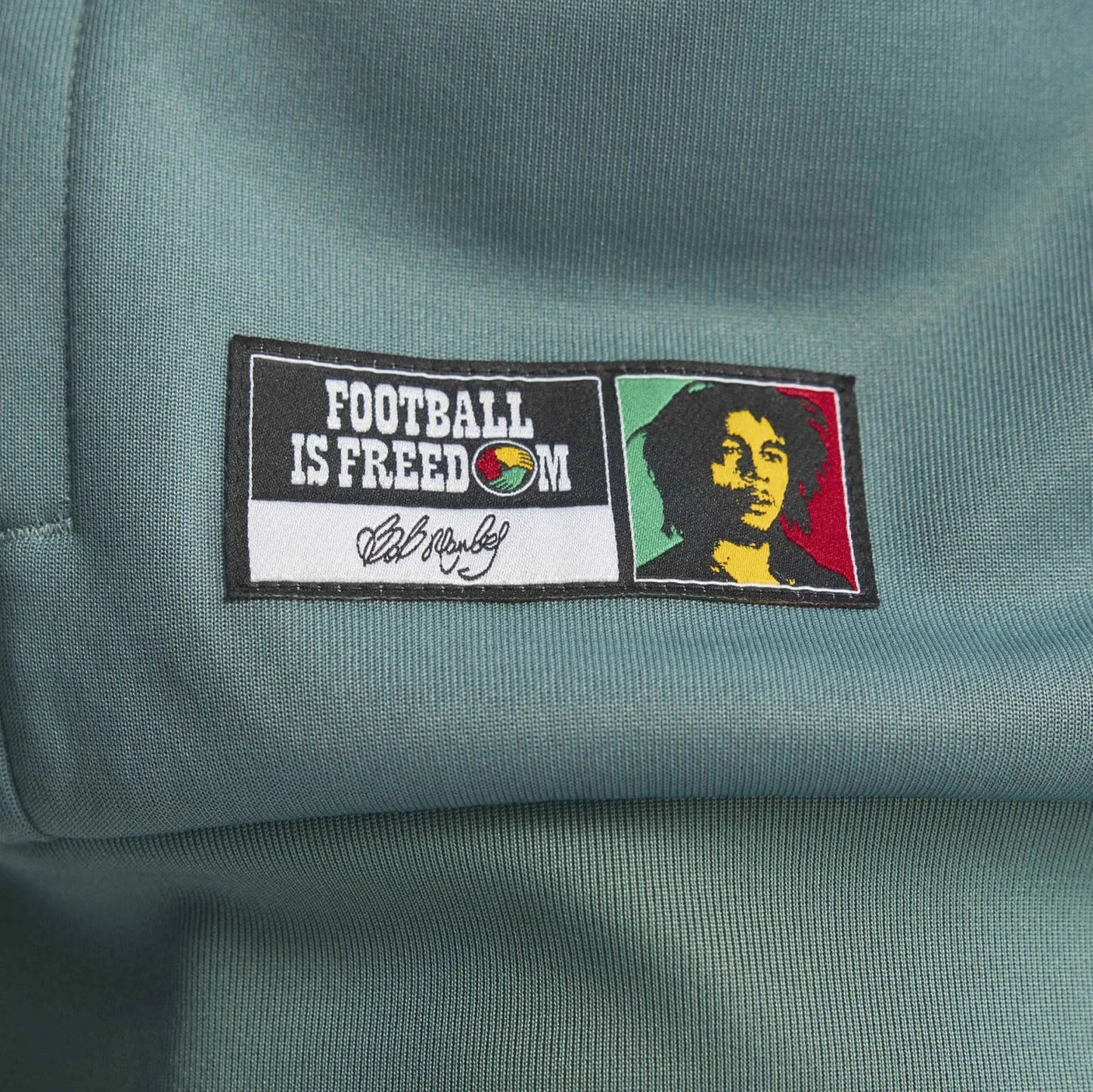 Bob Marley Originals Track Mens Jacket in Tech Emerald — view 3 of 4