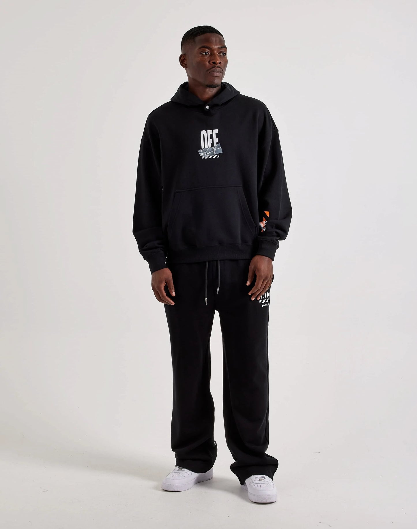 Off-White L/AB Duct Tape Fleece Hoodie — view 6 of 6