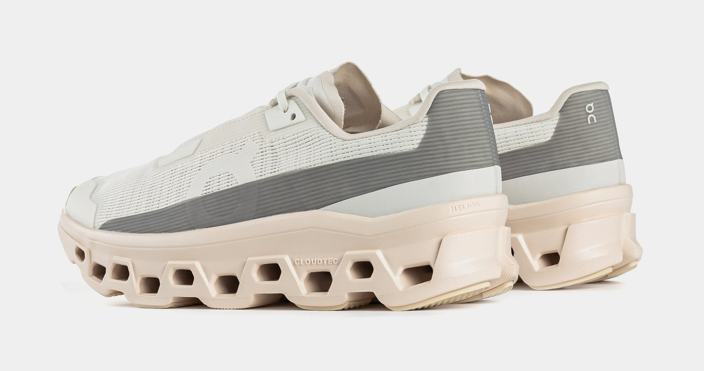 Cloudmonster Void Womens Running Shoes (Ivory/Seashell) — view 5 of 6