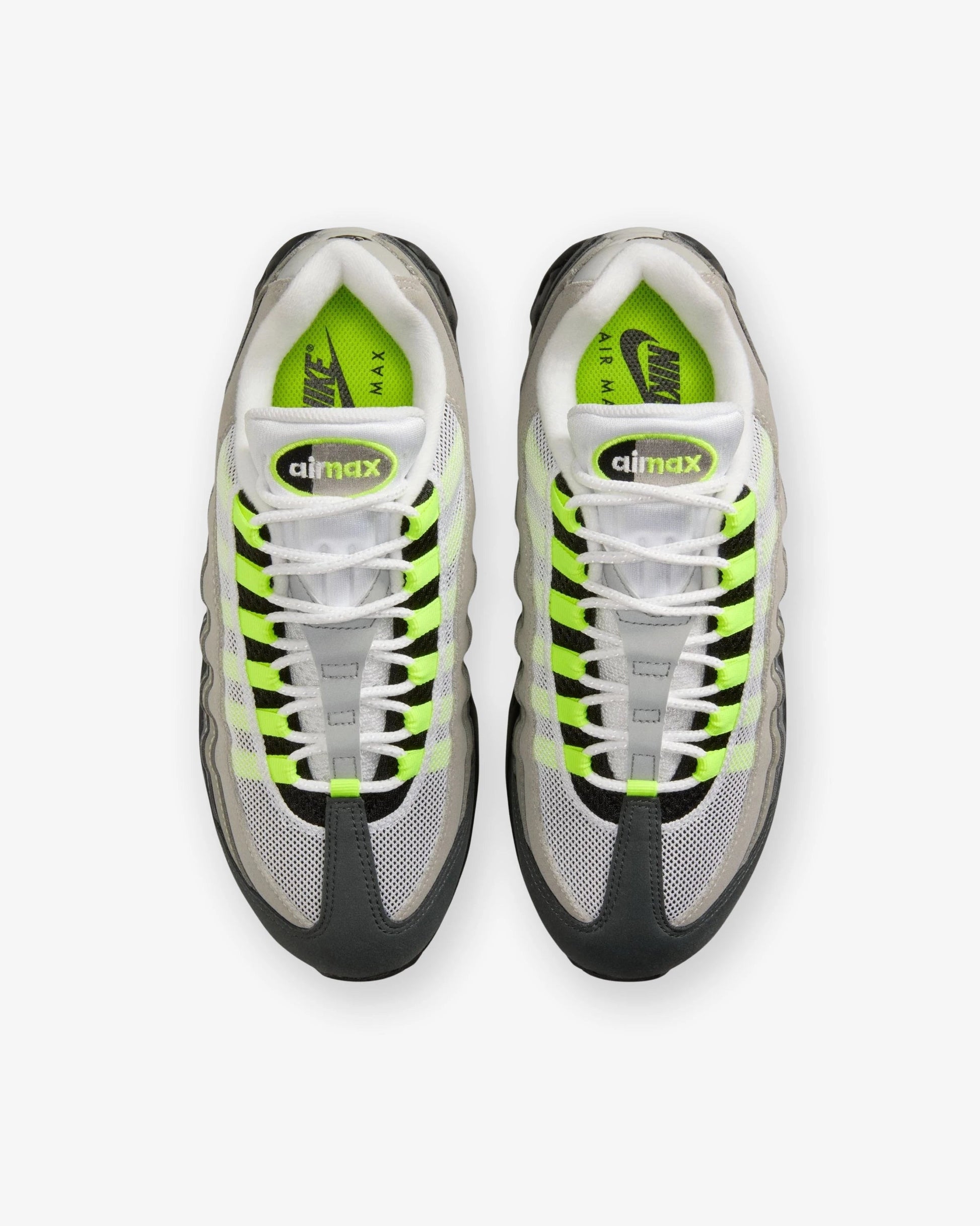 Nike WMNS Air Max 95 "Big Bubble" - Black/ Neon Yellow — view 4 of 6