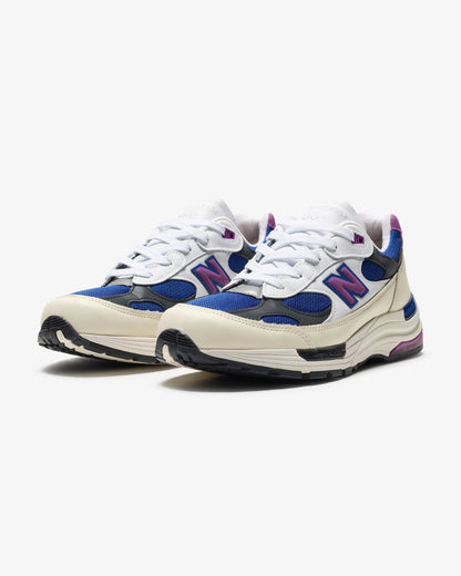 New Balance 992 'made In Usa' - White/ Team Royal — view 1 of 5