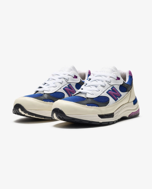 New Balance 992 'made In Usa' - White/ Team Royal — view 1 of 5