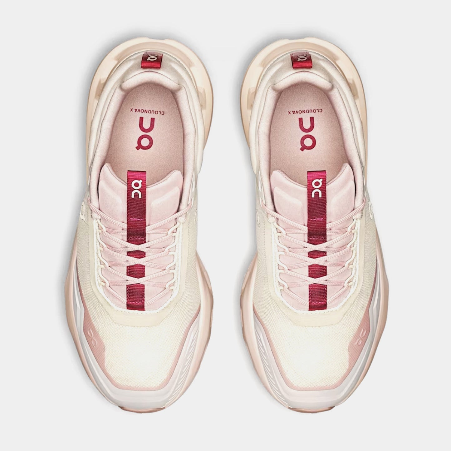 Cloudnova X Womens Running Shoes (Ice/Fade) — view 2 of 4