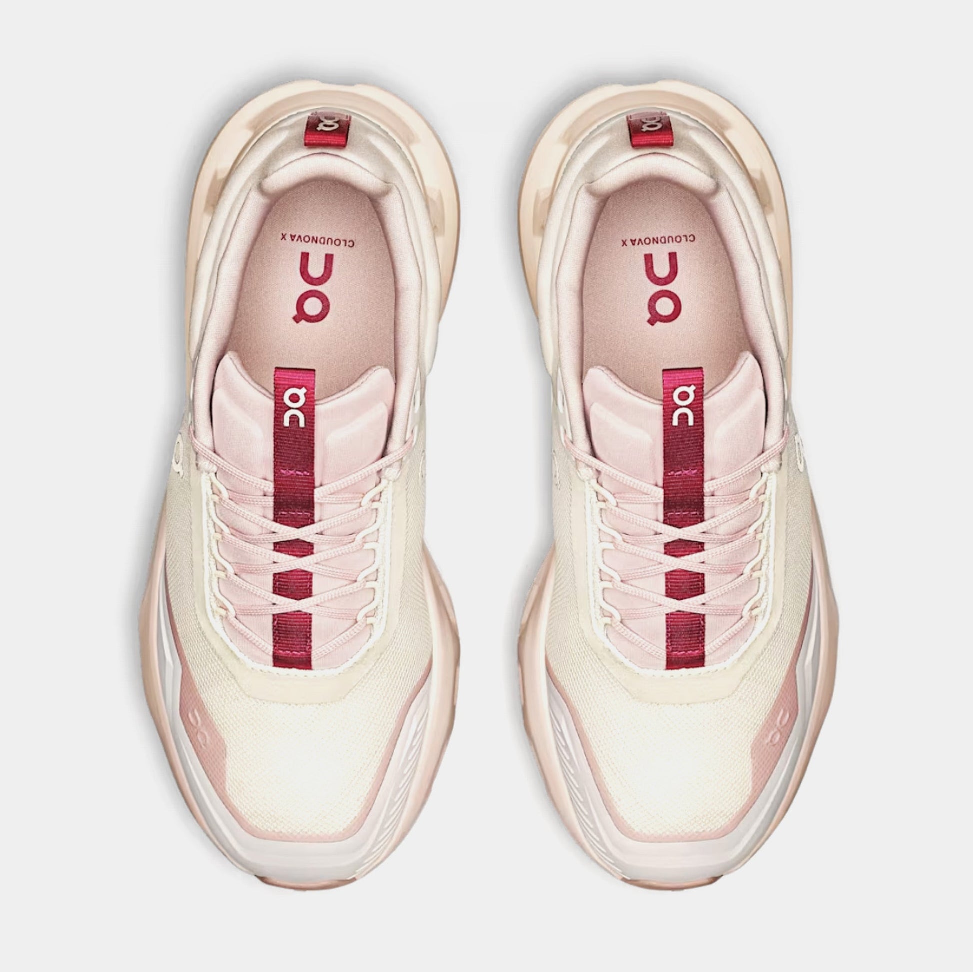 Cloudnova X Womens Running Shoes (Ice/Fade) — view 2 of 4