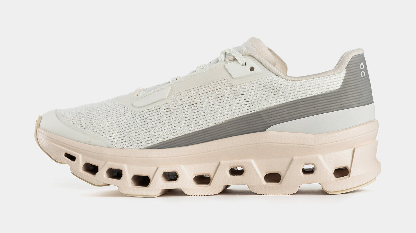 Cloudmonster Void Womens Running Shoes (Ivory/Seashell) — view 3 of 6