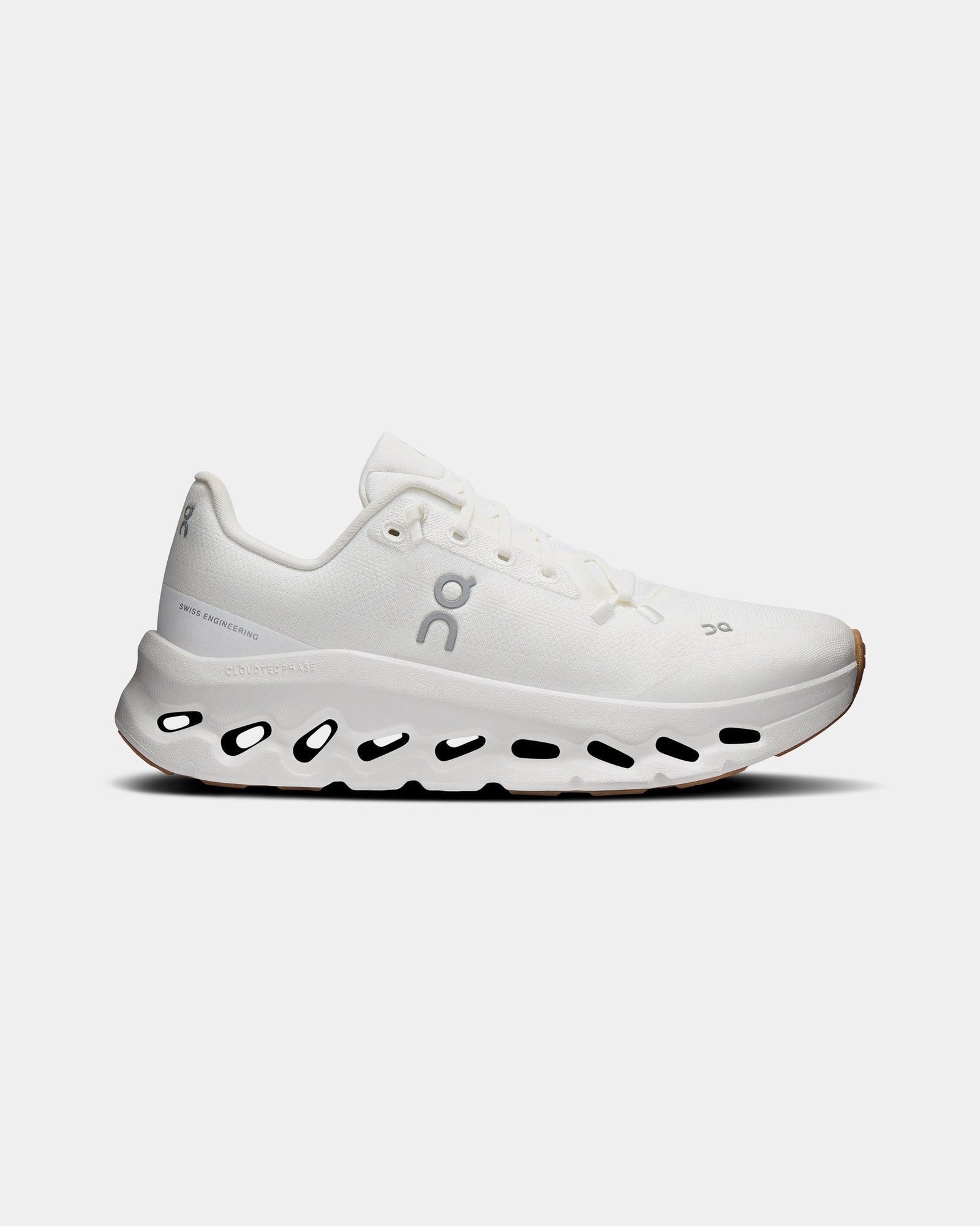 Cloudtilt Womens Running Shoes (White/Ivory) — view 1 of 4