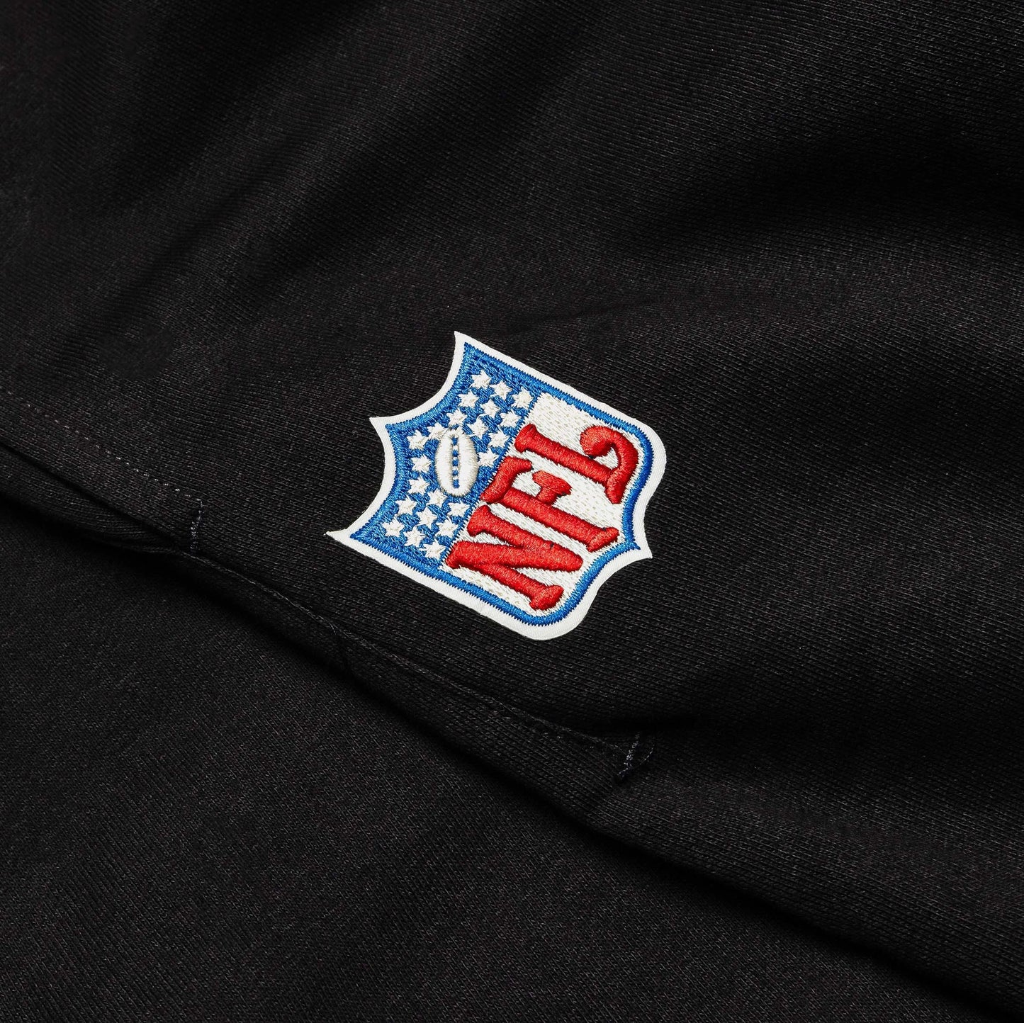 Kansas City Chiefs Original Fleece Mens Sweatpants (Black/White) — view 4 of 4