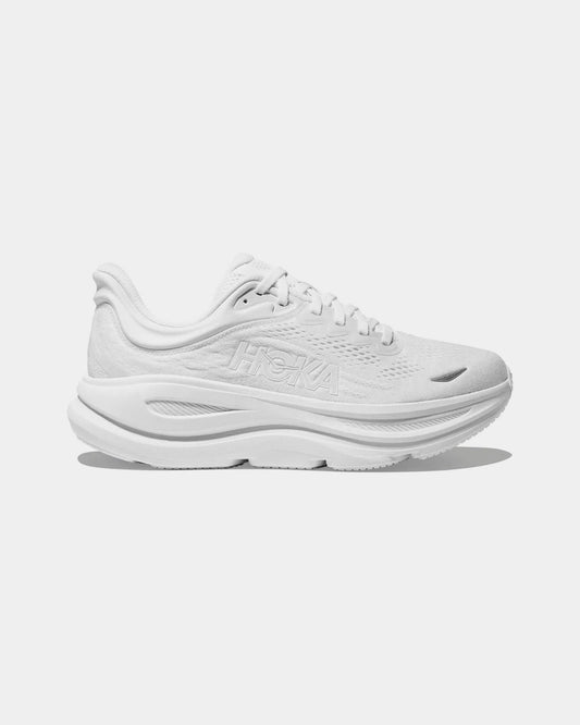 Bondi 9 Womens Running Shoes (White/White) — view 1 of 3