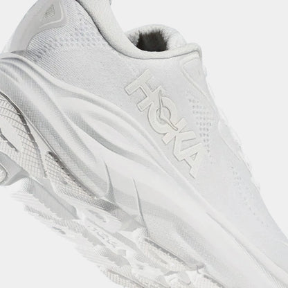 Clifton 10 Womens Running Shoes (White/White) — view 4 of 4