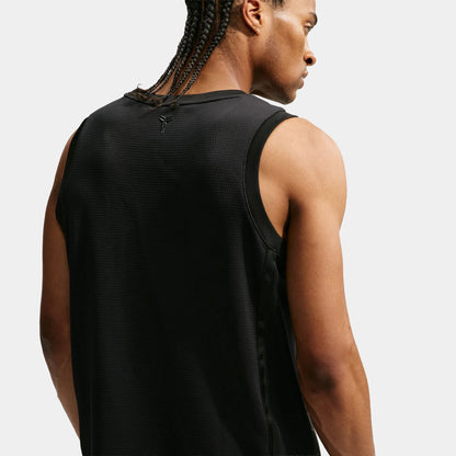 Kobe Basketball Mens Tank Top in Black / Metallic Gold — view 4 of 4