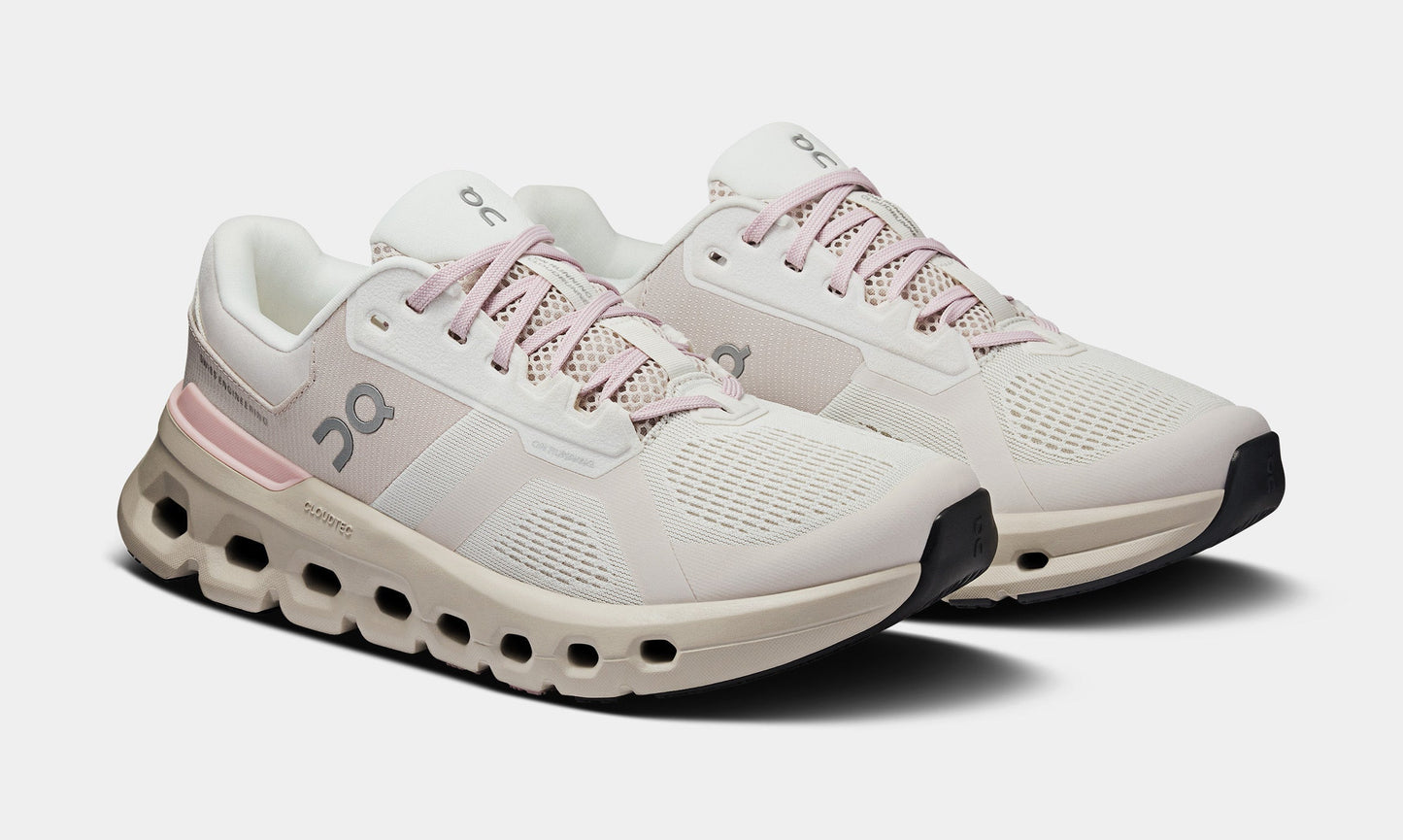 Cloudrunner 2 Womens Running Shoes (Silver/Mauve) — view 4 of 4