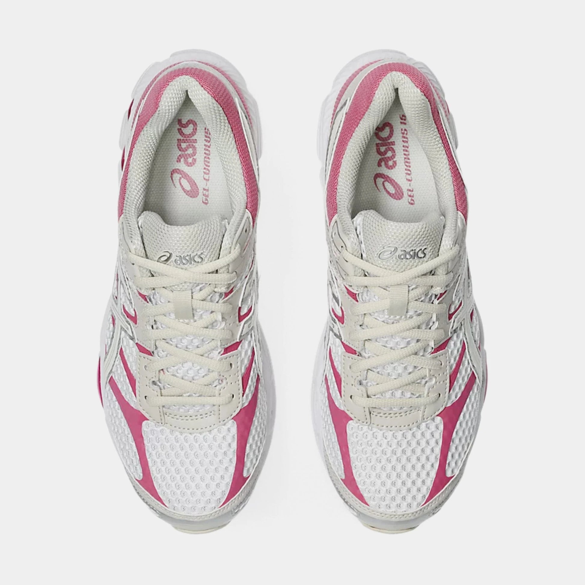 Gel Cumulus 16 Mens Running Shoes (Cream/Pink) — view 1 of 4
