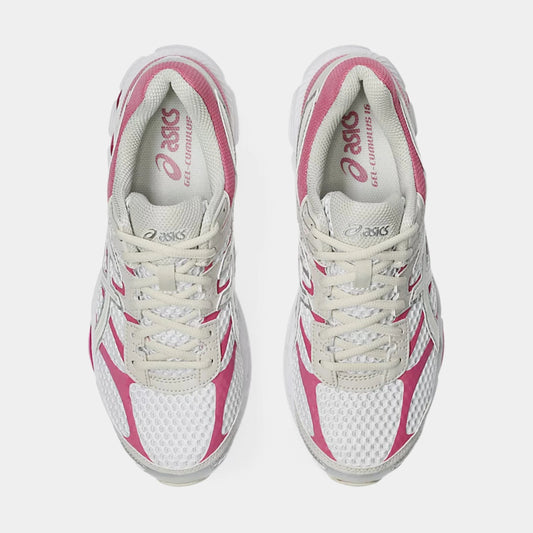 Gel Cumulus 16 Mens Running Shoes (Cream/Pink) — view 1 of 4