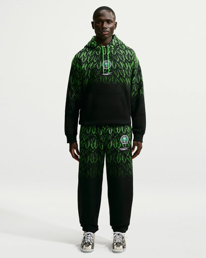 Nike x Slawn Ng Hoodie - Black/ Poison Green — view 5 of 6